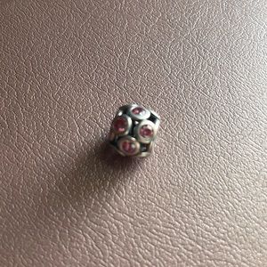 Pandora Pink and Sterling Silver